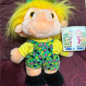Vintage Trolio Troll Doll -circa 1990s